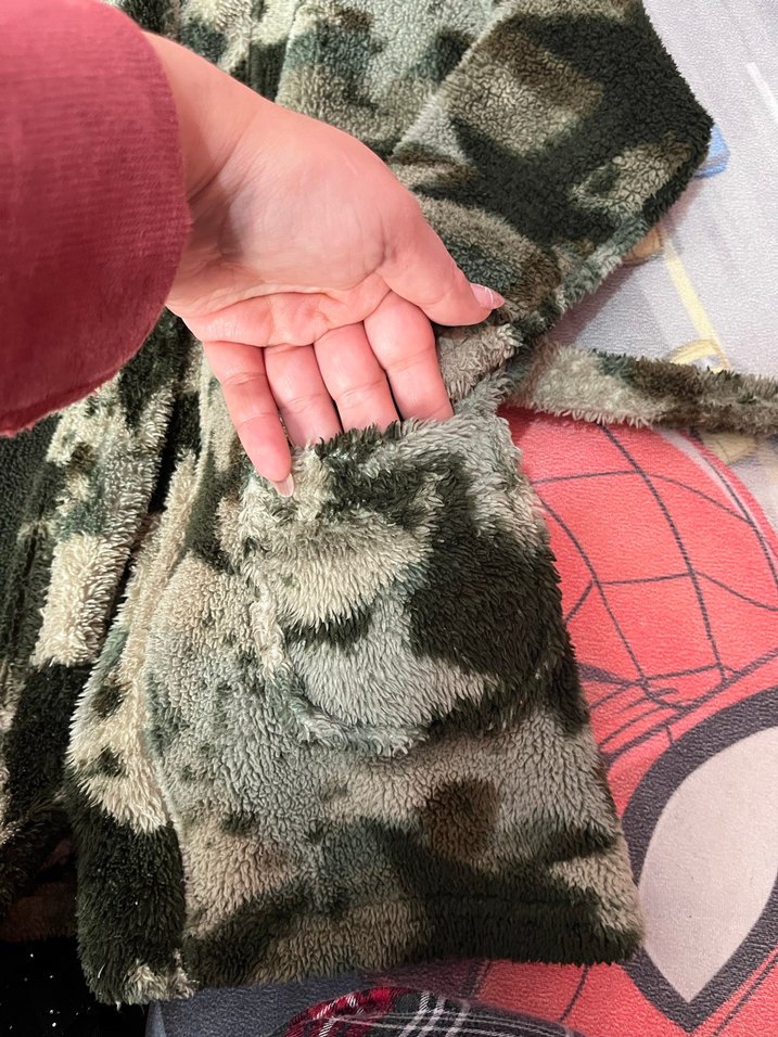 Kamuflaj Desenli Erkek hırka - Görsel 2