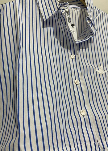 l Beden Beymen Club Poplin Kumaş Çizgili elbise