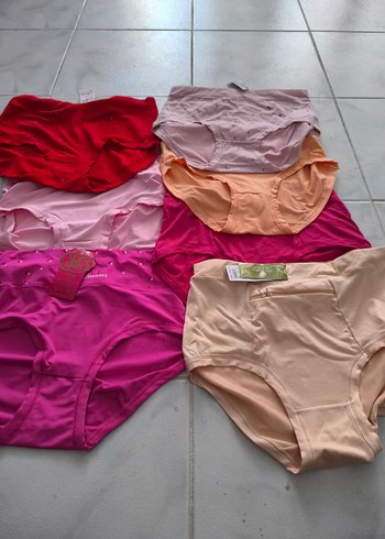 Kadın Pembe Midi Külot Seti - Görsel 3