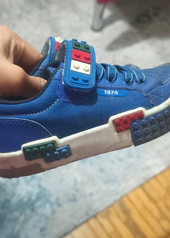 Renkli Desenli Erkek Çocuk Spor Ayakkabı - Görsel 4