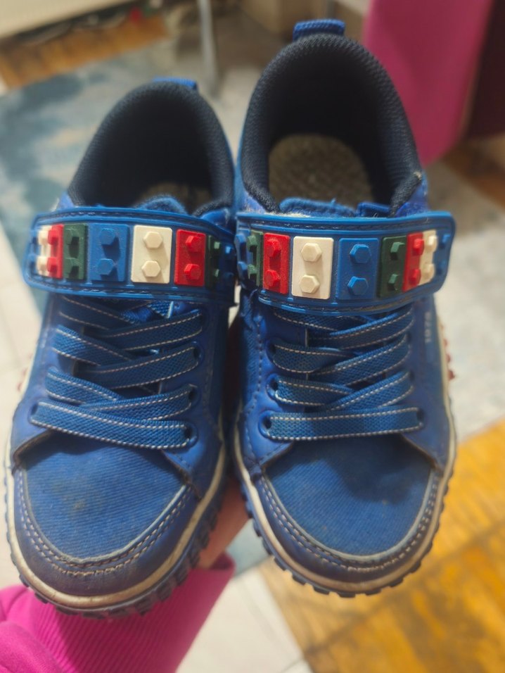 Renkli Desenli Erkek Çocuk Spor Ayakkabı - Görsel 2