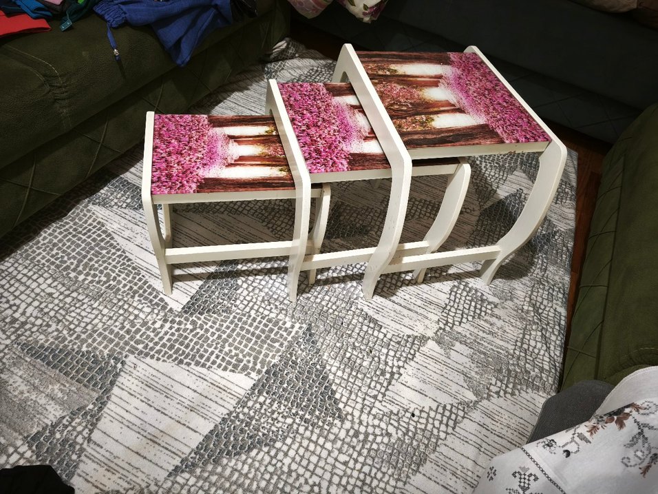 sehpa baza başlık ve dolap - Görsel 2