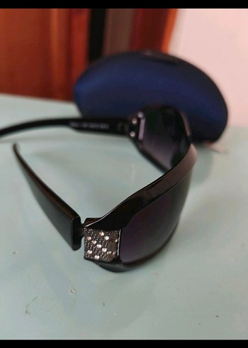 GYESSE Mavi Biker Kadın Gözlük Kılıfı - Görsel 4