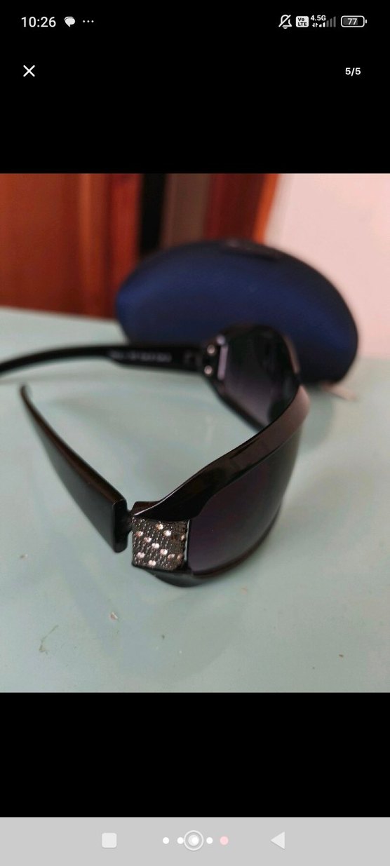 GYESSE Mavi Biker Kadın Gözlük Kılıfı - Görsel 4