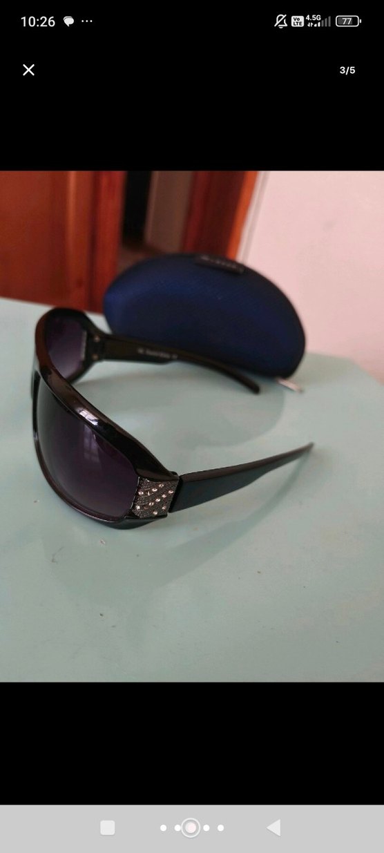 GYESSE Mavi Biker Kadın Gözlük Kılıfı - Görsel 3