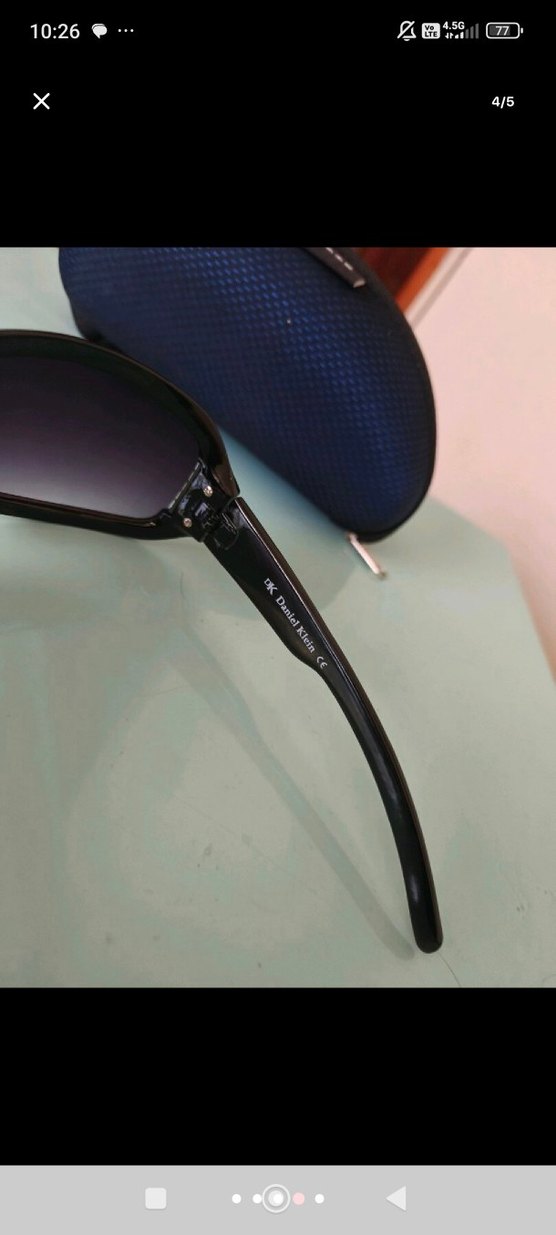 GYESSE Mavi Biker Kadın Gözlük Kılıfı - Görsel 5