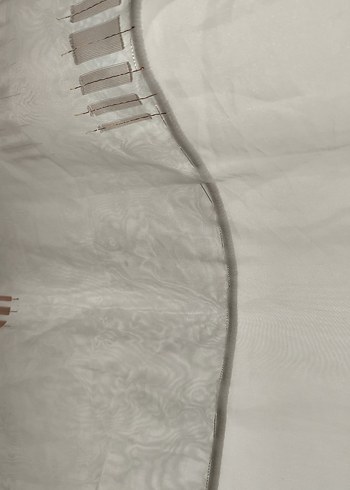 Bej Modern Deseniz Perde - Görsel 4