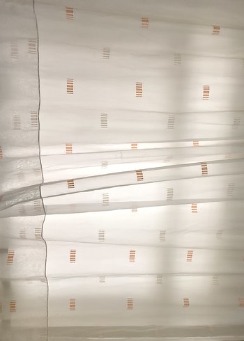 Bej Modern Deseniz Perde - Görsel 2