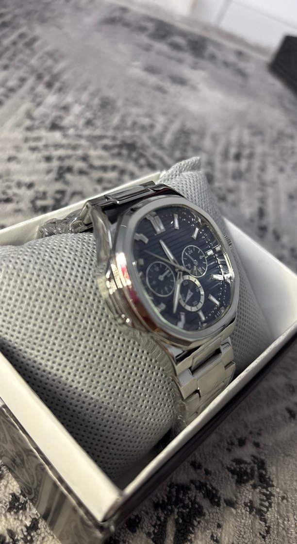 Gri Klasik Erkek Saat - Görsel 2