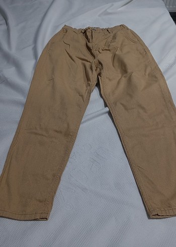 Bol Kesim Keten Pantolon - Görsel 3