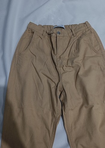 Bol Kesim Keten Pantolon - Görsel 2