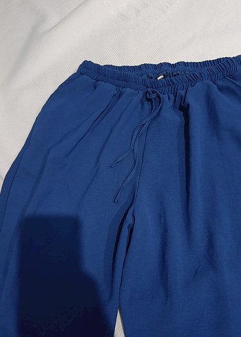 Mavi Kadın Bol Kesim Kumaş Pantolon - Görsel 4