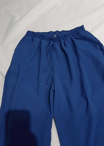 Mavi Kadın Bol Kesim Kumaş Pantolon - Görsel 2