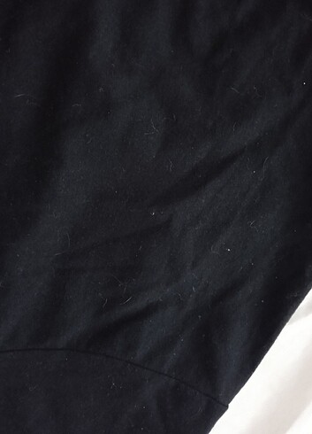 s Beden Siyah anime baskılı sweatshirt