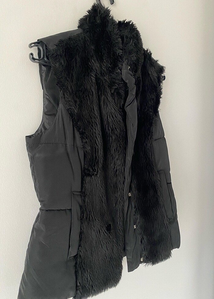 Önü kürklü yelek - Görsel 2