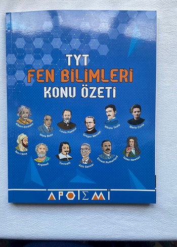 TYT APOTEMİ Fen Bilimleri Konu Özeti Kitabı