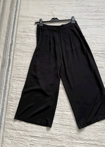 Siyah Kadın Salaş  Pantolon - Görsel 2