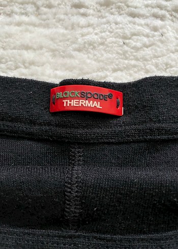 Siyah kız çocuğu termal Tayt - Görsel 3