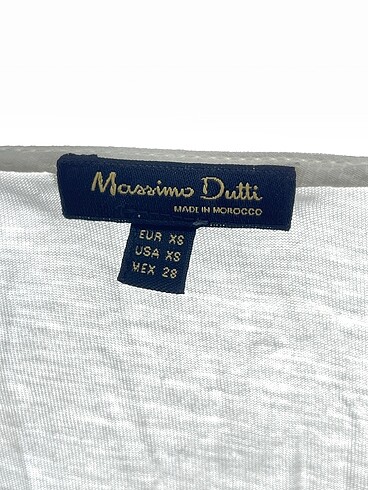 xs Beden beyaz Renk Massimo Dutti Bluz %70 İndirimli.