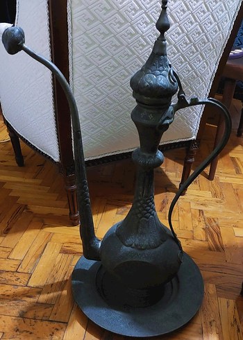 2.Fotoğraf Antika Bakır İbrik - Görsel 2