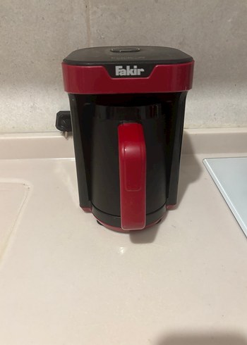 Kırmızı Kahve Makinesi - Görsel 8