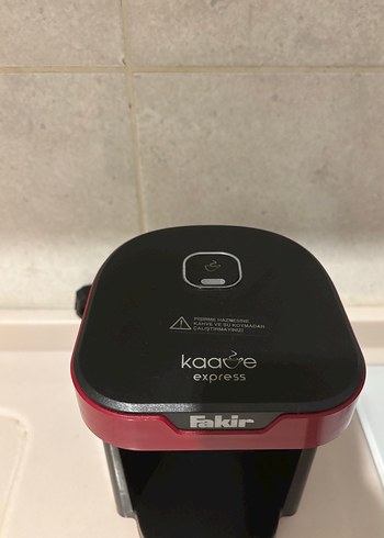 Kırmızı Kahve Makinesi - Görsel 6