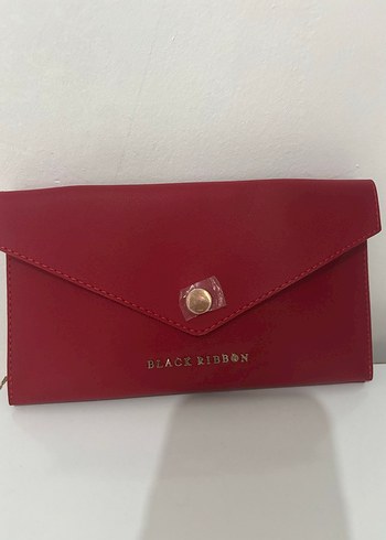 Zincir Detaylı Parlak Kırmızı Deri Kadın Çanta - Görsel 6