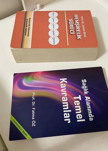  Beden Sağlık Alanında Temel Kavramlar ve Hemşirelik Süreci Kitapı 2li