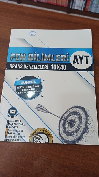 AYT Kimya Denemesi dikkat 