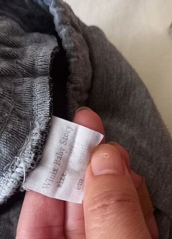 9-12 Ay Beden Bebek alt eşofman