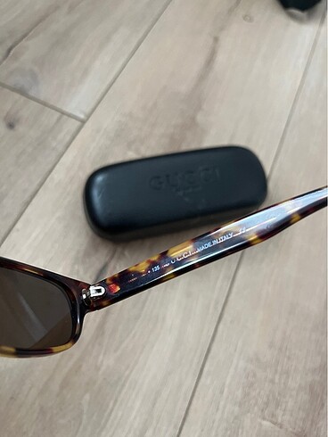 Beden kahverengi Renk 1970 vintage Gucci Orijinal gözlük