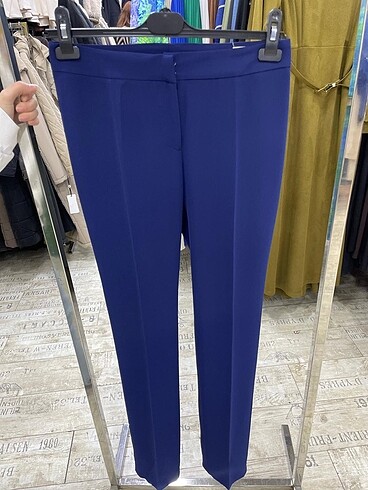 Kadın lacivert kumaş pantolon
