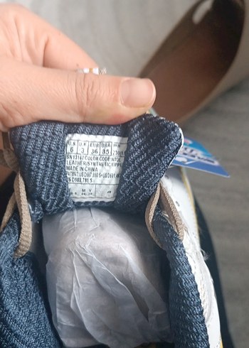 Bağcıklı Beyaz Bağcıklı Spor Kadın Sneakers - Görsel 4