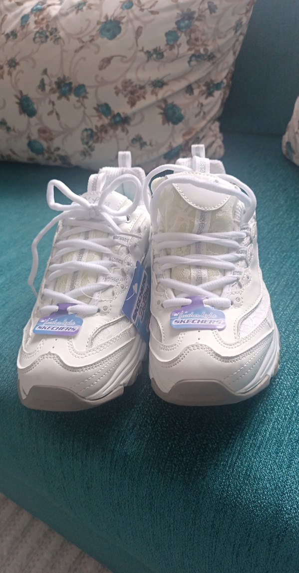 Beyaz Platform Topuklu Kadın Spor Ayakkabı - Görsel 3