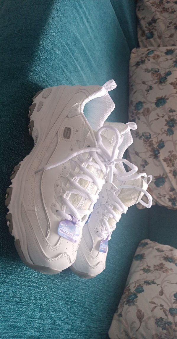 Beyaz Platform Topuklu Kadın Spor Ayakkabı - Görsel 2