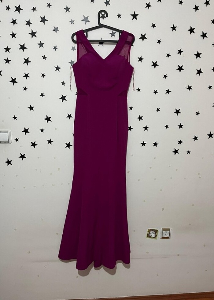 Balık model Pembe elbise  - Görsel 3