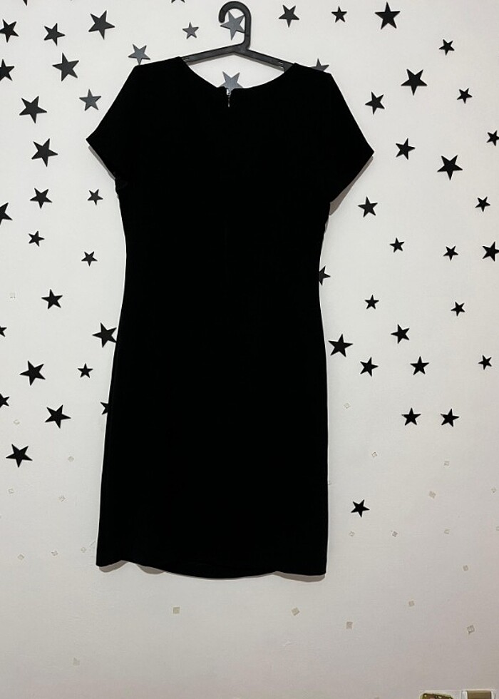 Siyah kısa elbise  - Görsel 2