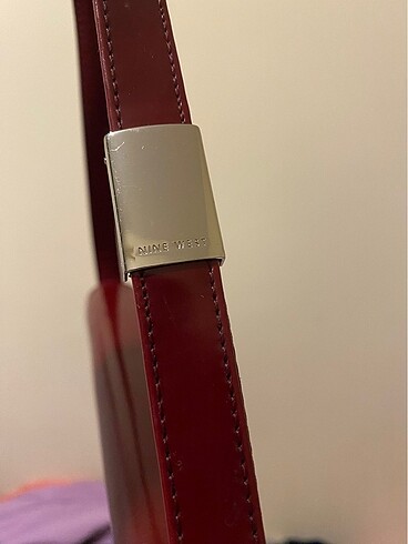  Beden bordo Renk Nine West çanta