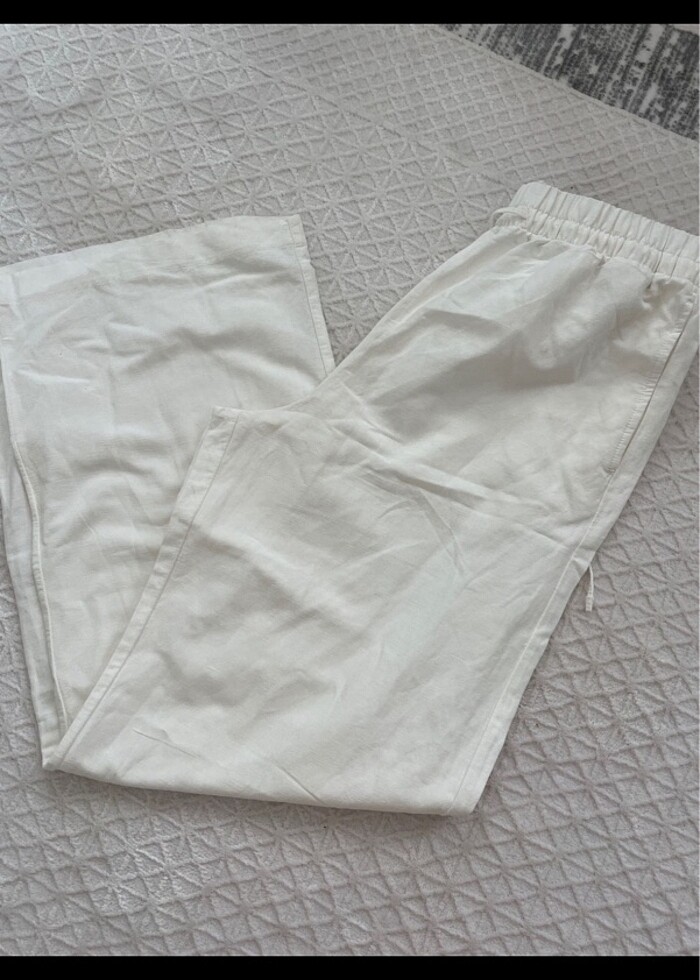 Keten pantolon - Görsel 2