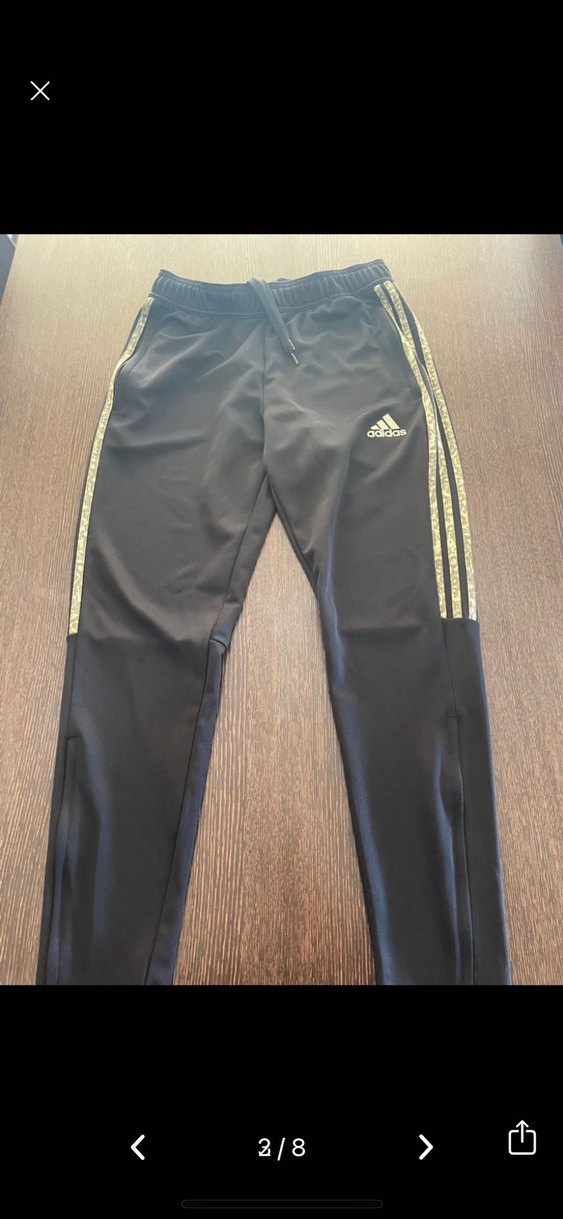 Adidas Siyah Yılan Desenli Erkek Eşofman Altı - Görsel 3