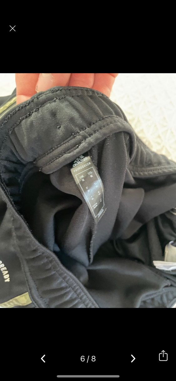 Adidas Siyah Yılan Desenli Erkek Eşofman Altı - Görsel 4