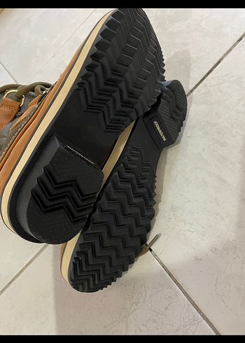 Kahverengi Kürklü Kadın Kamuflaj Bot - Görsel 4