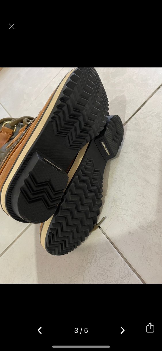 Kahverengi Kürklü Kadın Kamuflaj Bot - Görsel 4