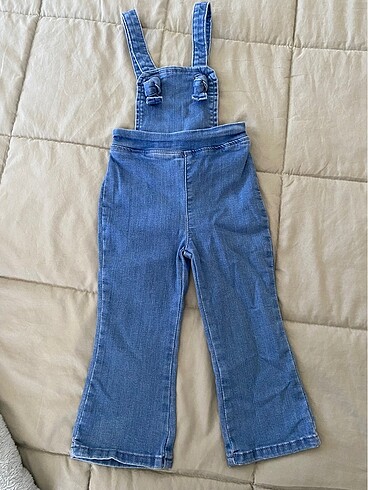 Kız bebek salopet jean
