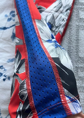 Renkli Baskılı Kadın Kumaş Pantolon Nikeın ürünüdür  - Görsel 4