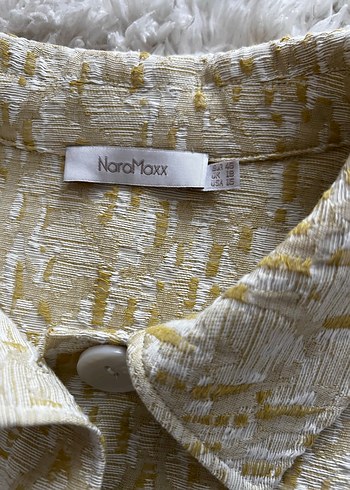 Kısa Kollu Düğmeli Altın Rengi Kadın Takım - Görsel 6