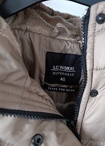 LC Waikiki Bej kadın mont