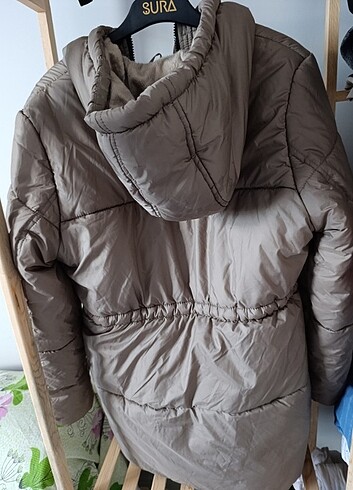 40 Beden camel Renk Bej kadın mont