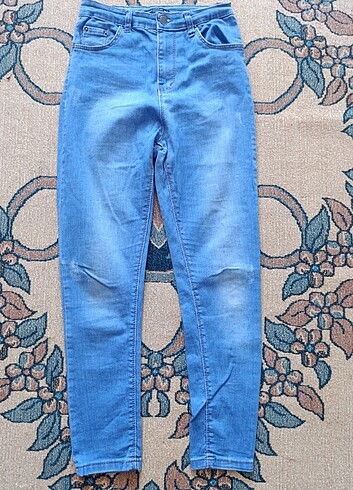 Kadın dar paça kot pantolon