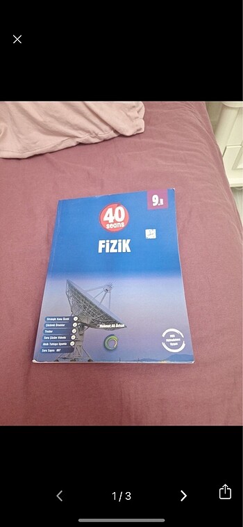 40 seans 9. Sınıf fızık